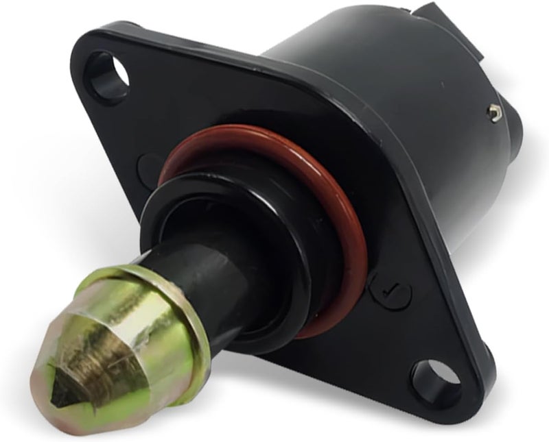 leediga 1 PC Car Idle Speed Control Valve, Throttle Stepper Motor for Stable Engine Operation, Replacement of OEM Number 90380 10526 Accessories, for King Kong Idle Motor Idle Speed (Black) - Image 1